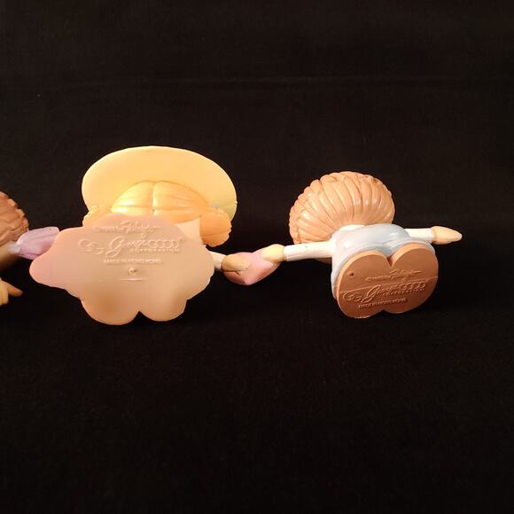 Vintage Bumpkins Lot 4 Girl & Boy 2.5" Toy Figure Fabrizio George Good 1985 PVC - Picture 6 of 11